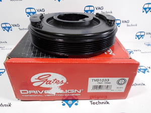 Шкив демпферный VW T4 2.5TDI Gates