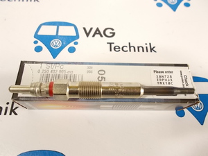 Свеча накаливания VW T5 (красный 5V)