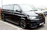 Боковые трубы черные VW T5 длинная база