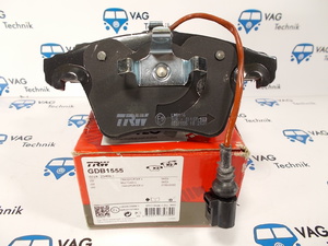 Тормозные колодки передние VW T5 R16 TRW