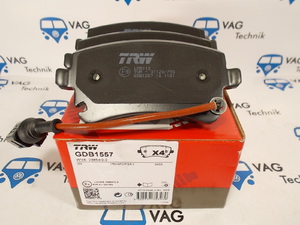 Тормозные колодки задние VW T5 TRW