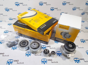 Комплект для замены ремня ГРМ с помпой 2.0TDI VW T5GP / VW Amarok Contitech