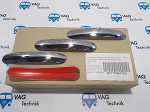 Комплект накладок ручек дверей VW T5