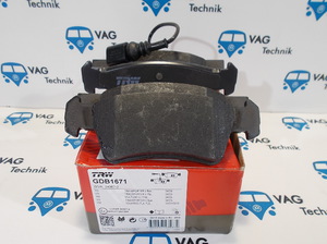 Тормозные колодки задние VW T5 TRW PR-0WR