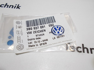 Логотип для ключа VW